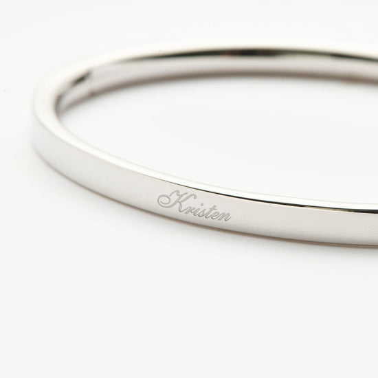 Classic Hinged Bangle | Sterling Silver Bracelets Missoma 