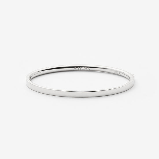 Classic Hinged Bangle | Sterling Silver Bracelets Missoma 