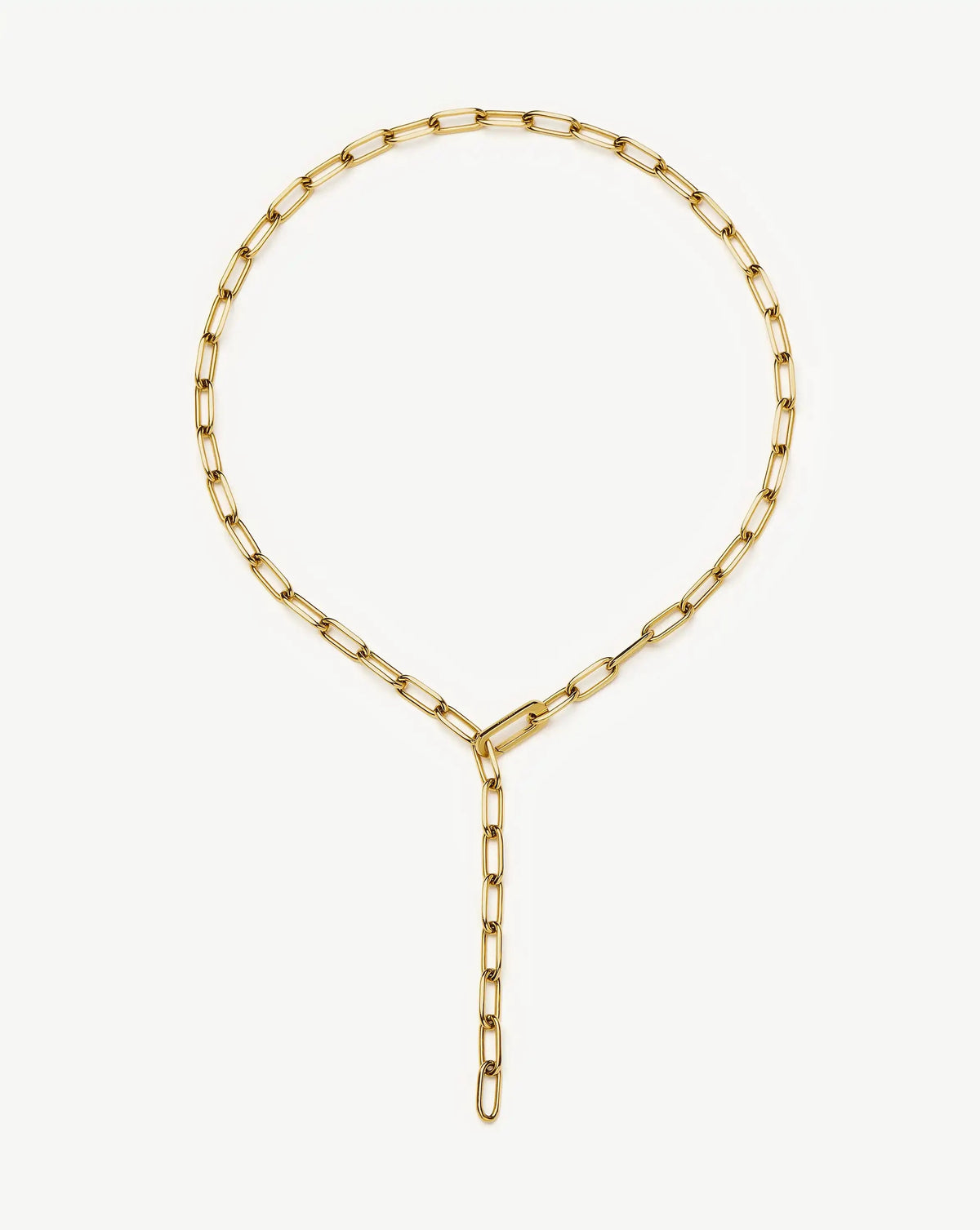 Classic Paperclip Chain Necklace | 18ct Gold Plated Necklaces Missoma 