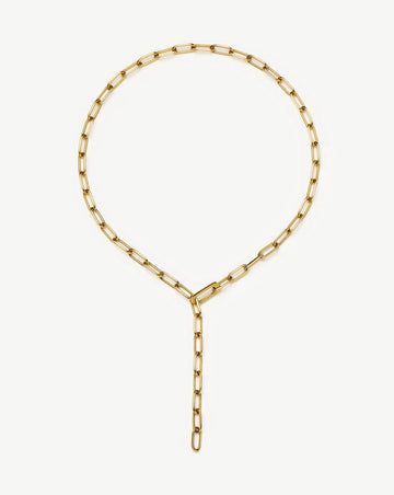 Classic Paperclip Chain Necklace | 18ct Gold Plated Necklaces Missoma 