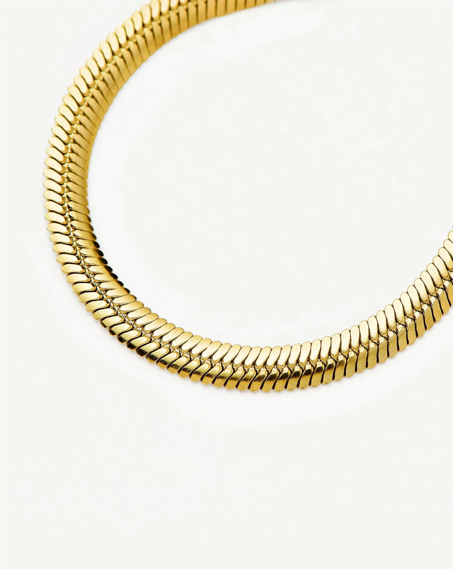 Classic Snake Chain Bracelet | 18ct Gold Plated Bracelets Missoma 