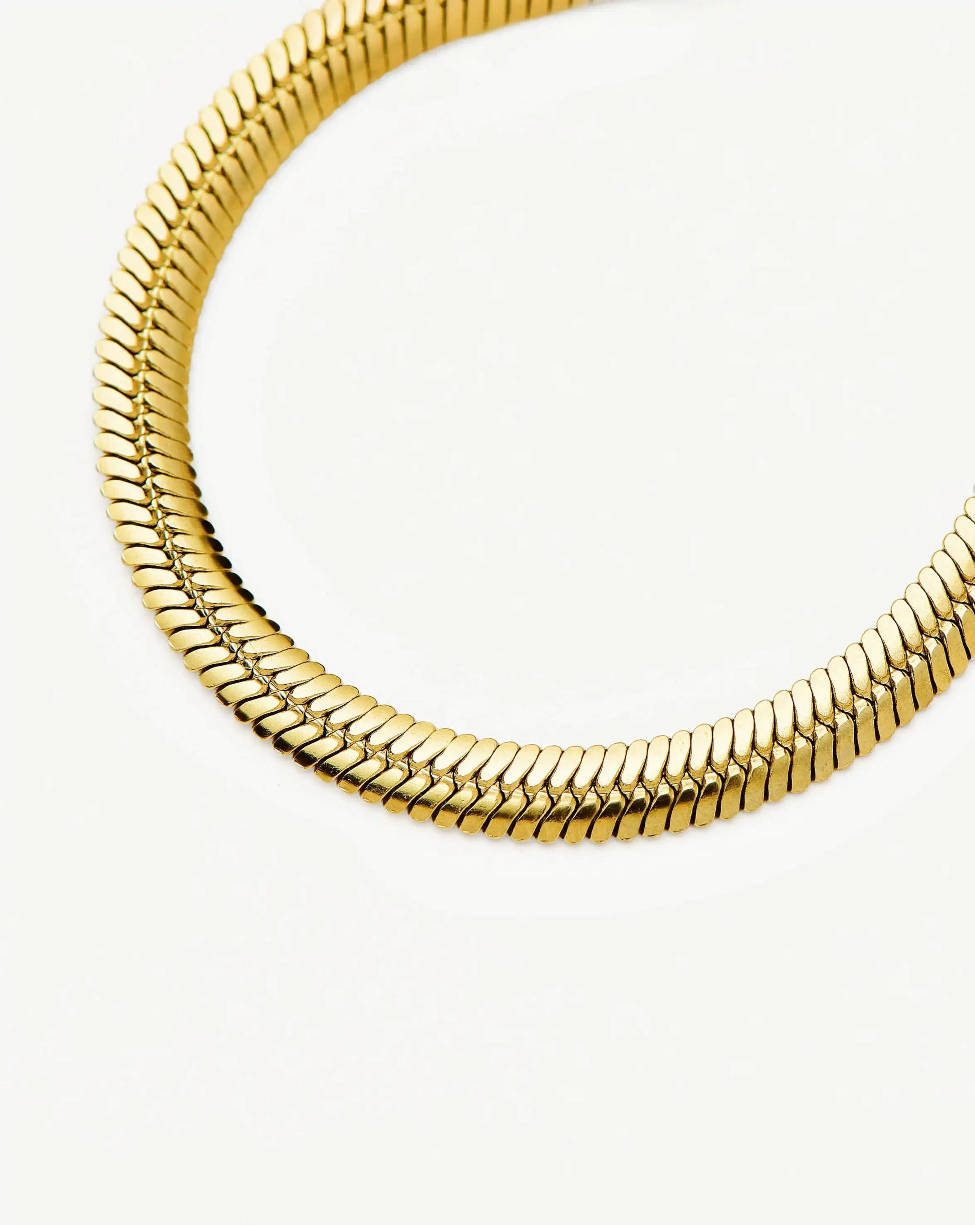 Classic Snake Chain Bracelet | 18ct Gold Plated Bracelets Missoma 