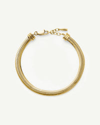 Classic Snake Chain Bracelet | 18ct Gold Plated Bracelets Missoma 