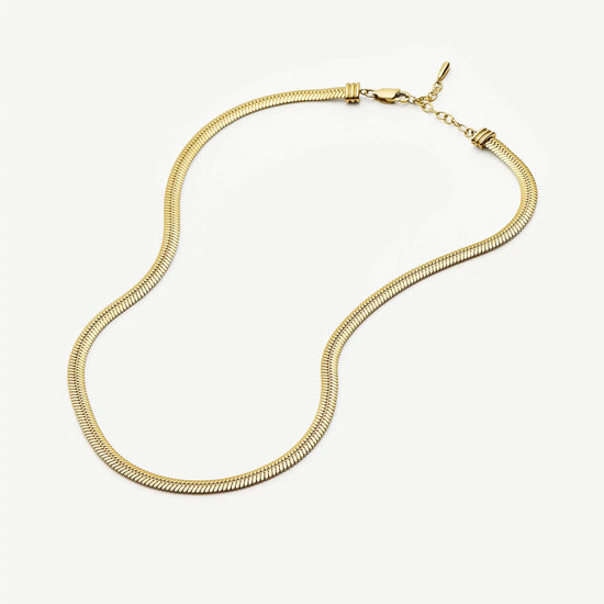 Classic Snake Chain Necklace | 18ct Gold Plated Necklaces Missoma 