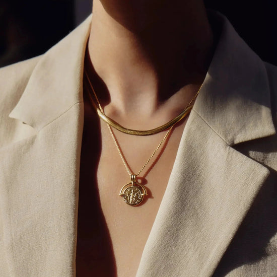 Classic Snake Chain Necklace | 18ct Gold Plated Necklaces Missoma 