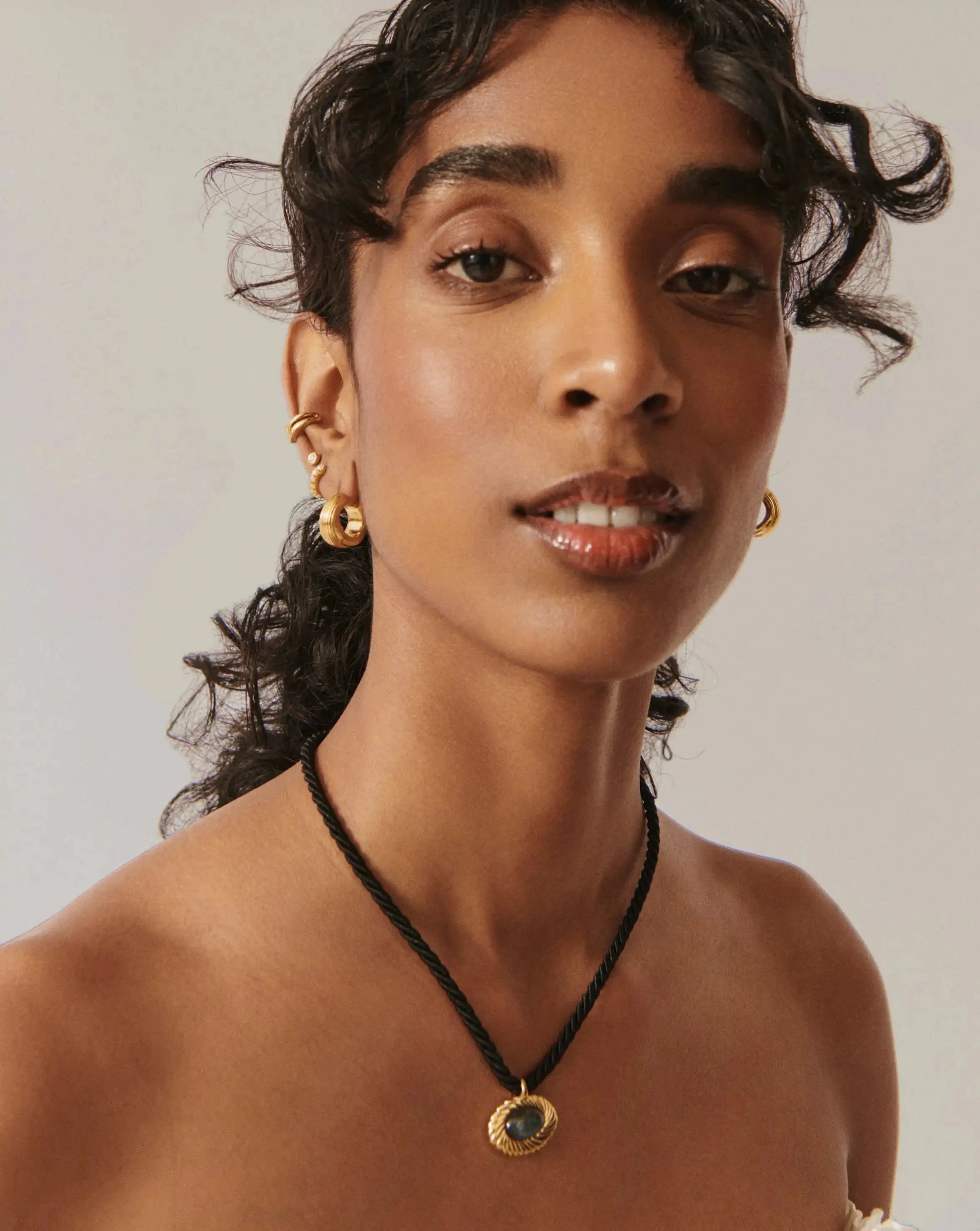 Classic Stone Stud Earrings | 18ct Gold Vermeil/Cubic Zirconia Earrings Missoma 