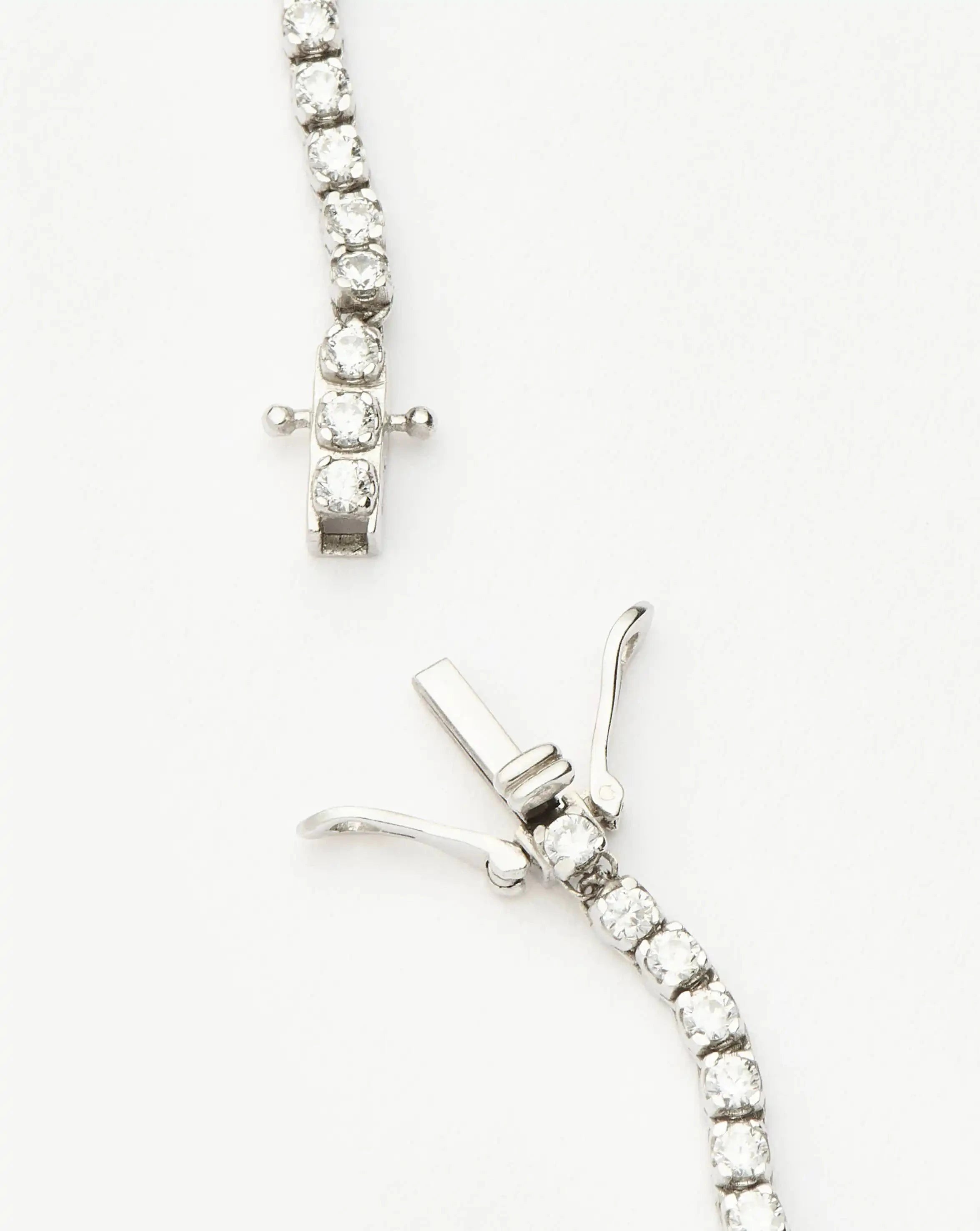 Classic Tennis Bracelet | Sterling Silver Cubic Zirconia Bracelets Missoma 