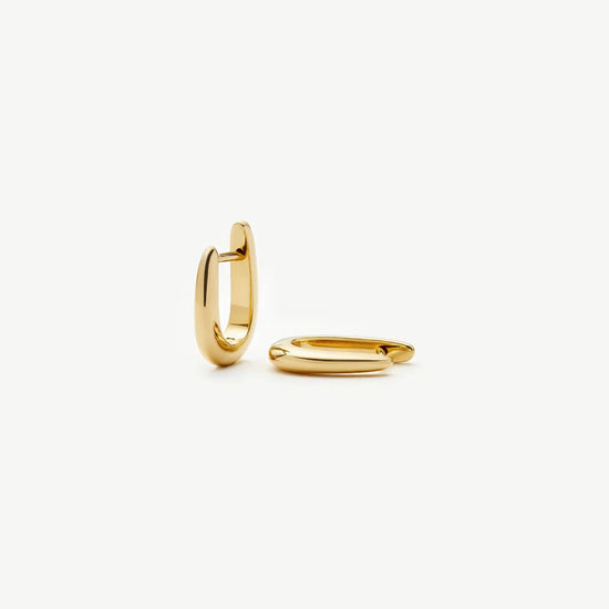 Claw Huggies | 18ct Gold Plated Earrings Missoma 