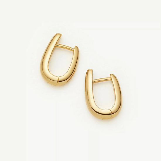 Claw Huggies | 18ct Gold Vermeil Earrings Missoma 