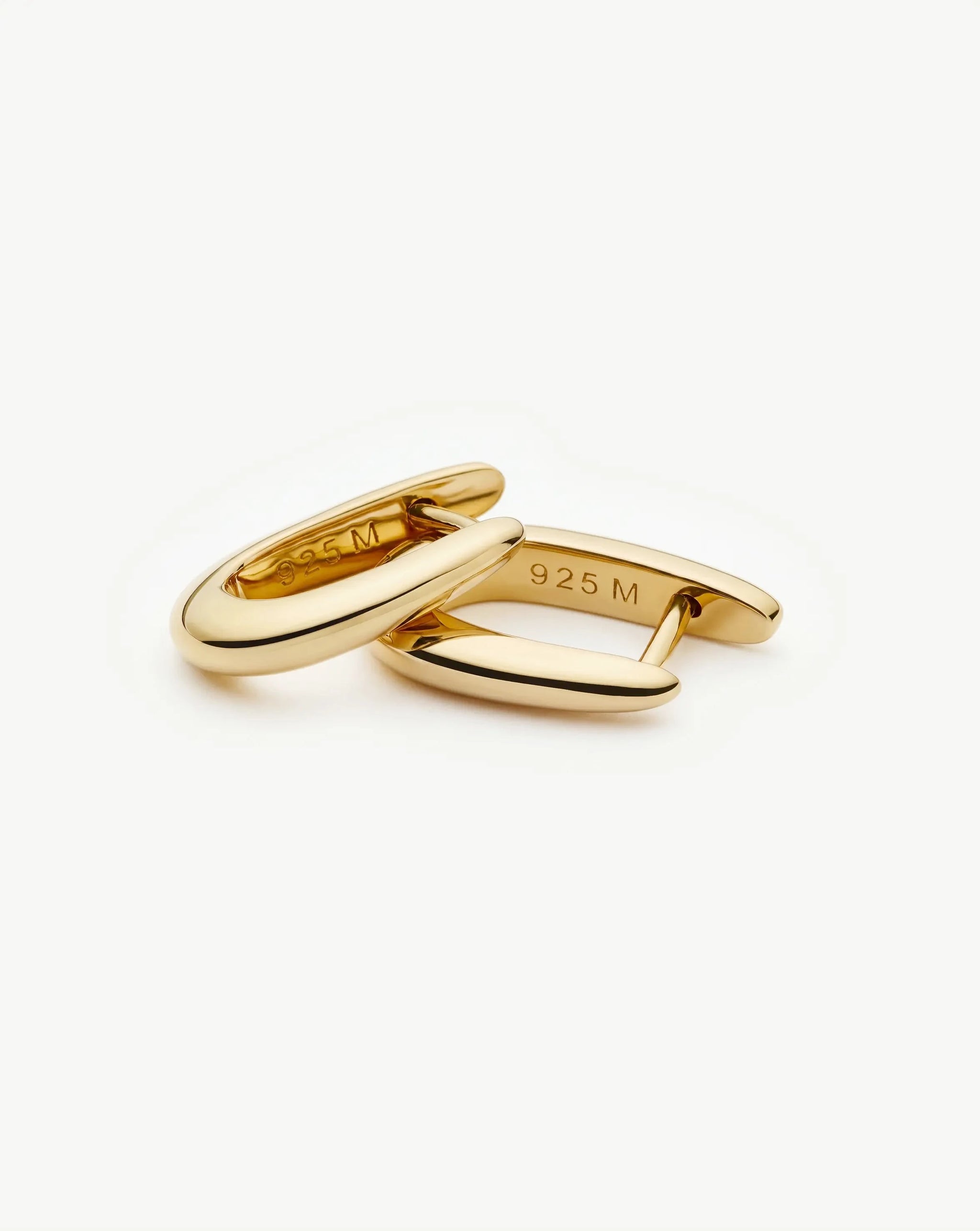 Claw Huggies | 18ct Gold Vermeil Earrings Missoma 