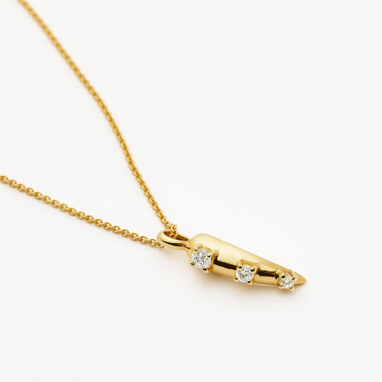 Claw Studded Pendant Necklace Necklaces Missoma 