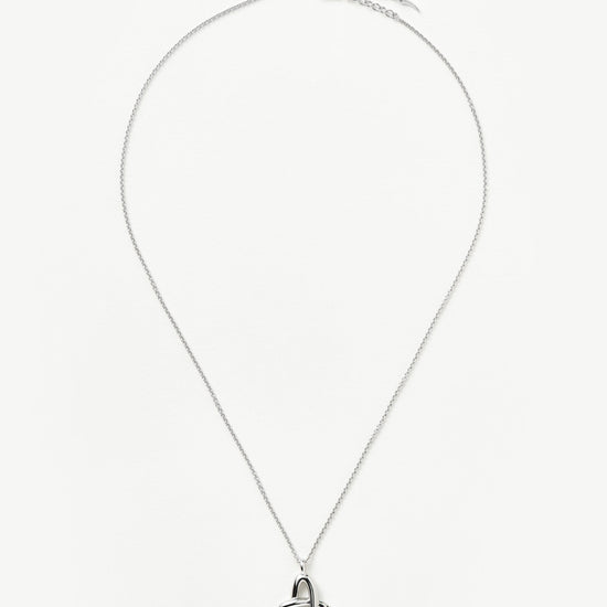 Curly Molten Initial Pendant Necklace - Initial A | Sterling Silver Necklaces Missoma 