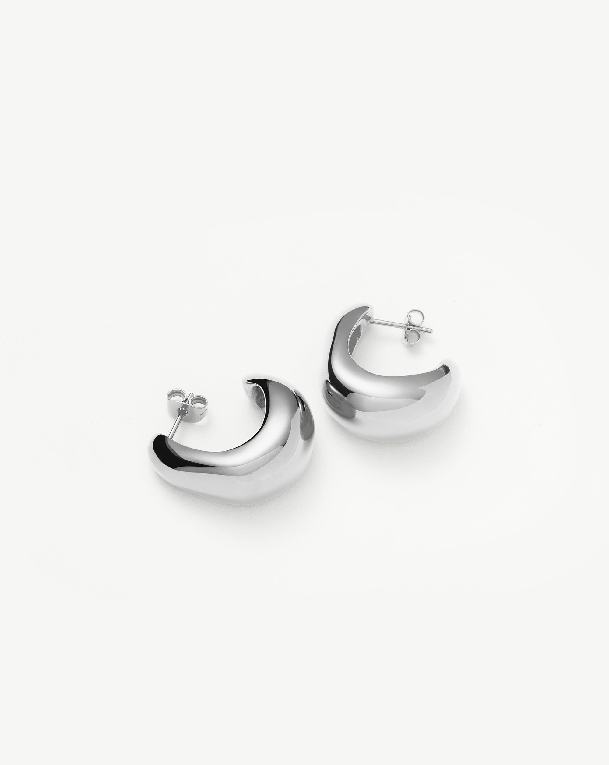 Missoma cheap silver hoops