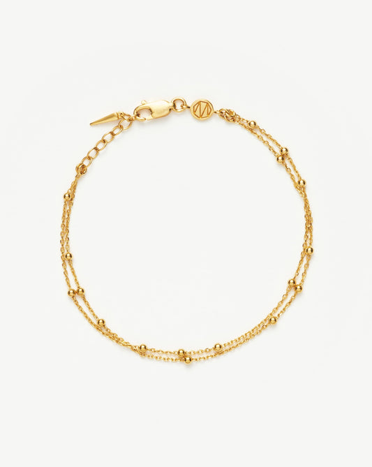 Double Chain Bracelet Bracelets Missoma 