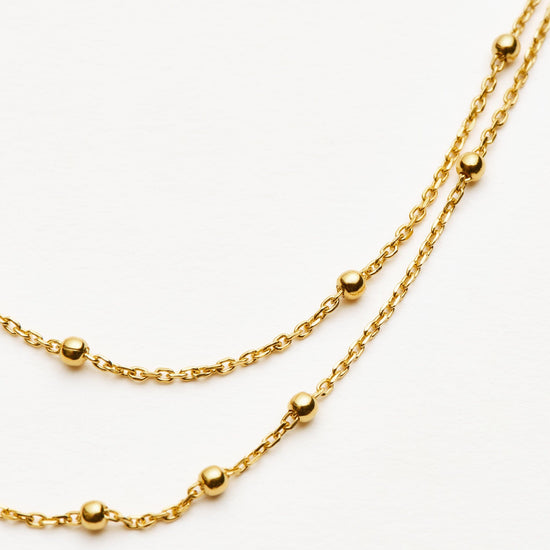 Double Chain Necklace Necklaces Missoma 