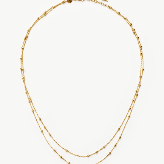 Double Chain Necklace Necklaces Missoma 