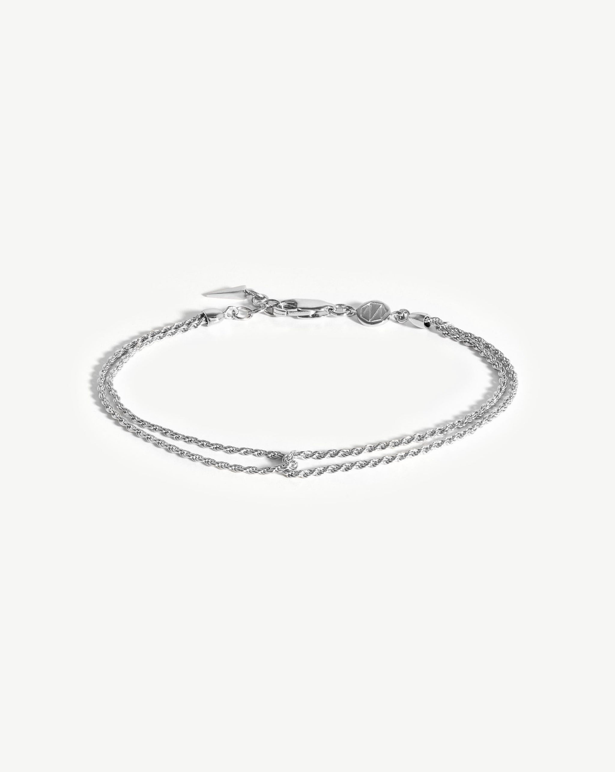 Double Rope Bracelet | Sterling Silver Bracelets Missoma 