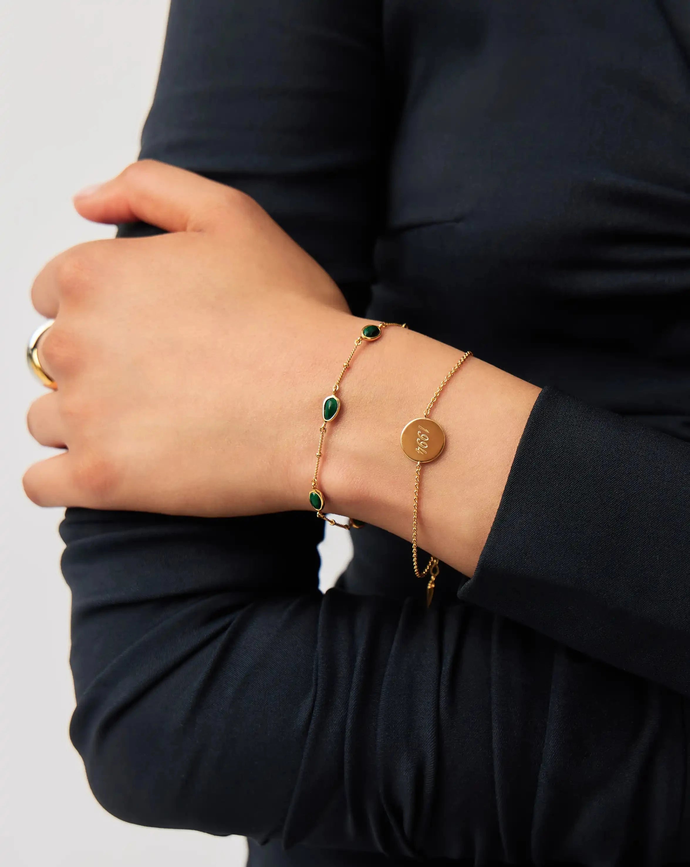 Engravable Round Bracelet Bracelets Missoma 