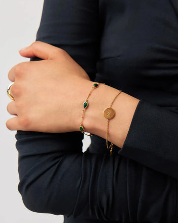 Engravable Round Bracelet Bracelets Missoma 