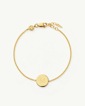 Engravable Round Bracelet Bracelets Missoma 