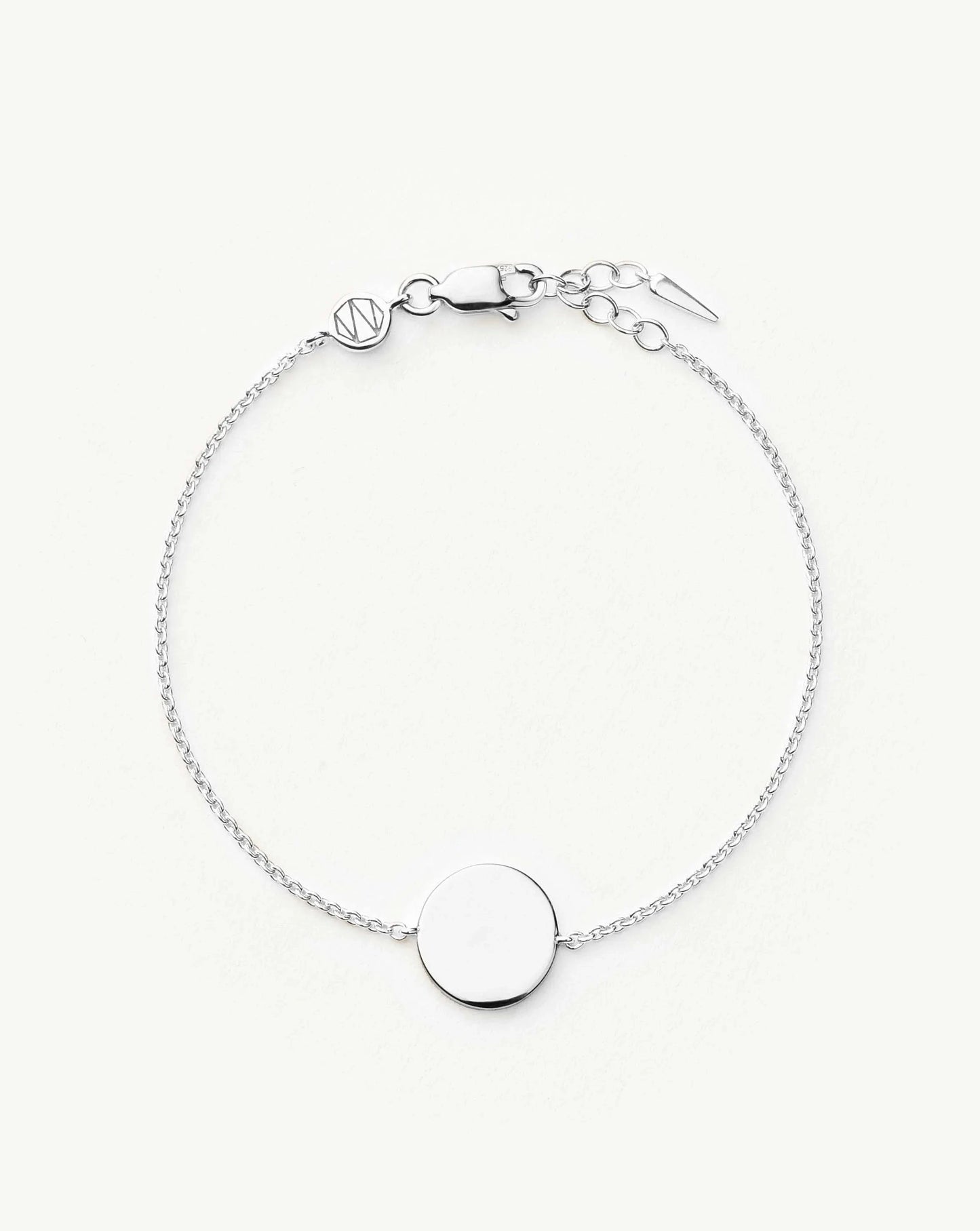 Engravable Round Bracelet Bracelets Missoma 