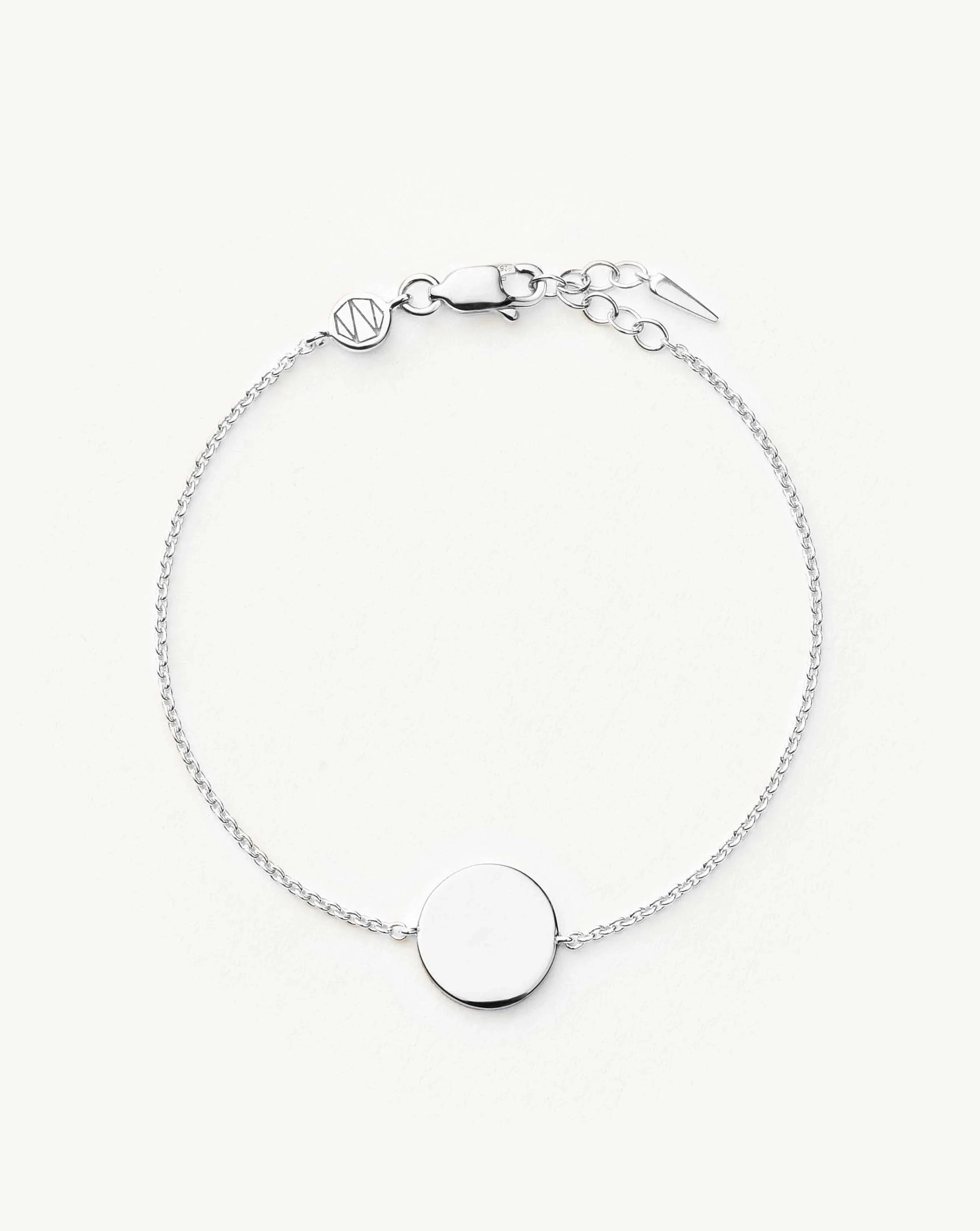 Engravable Round Bracelet Bracelets Missoma 