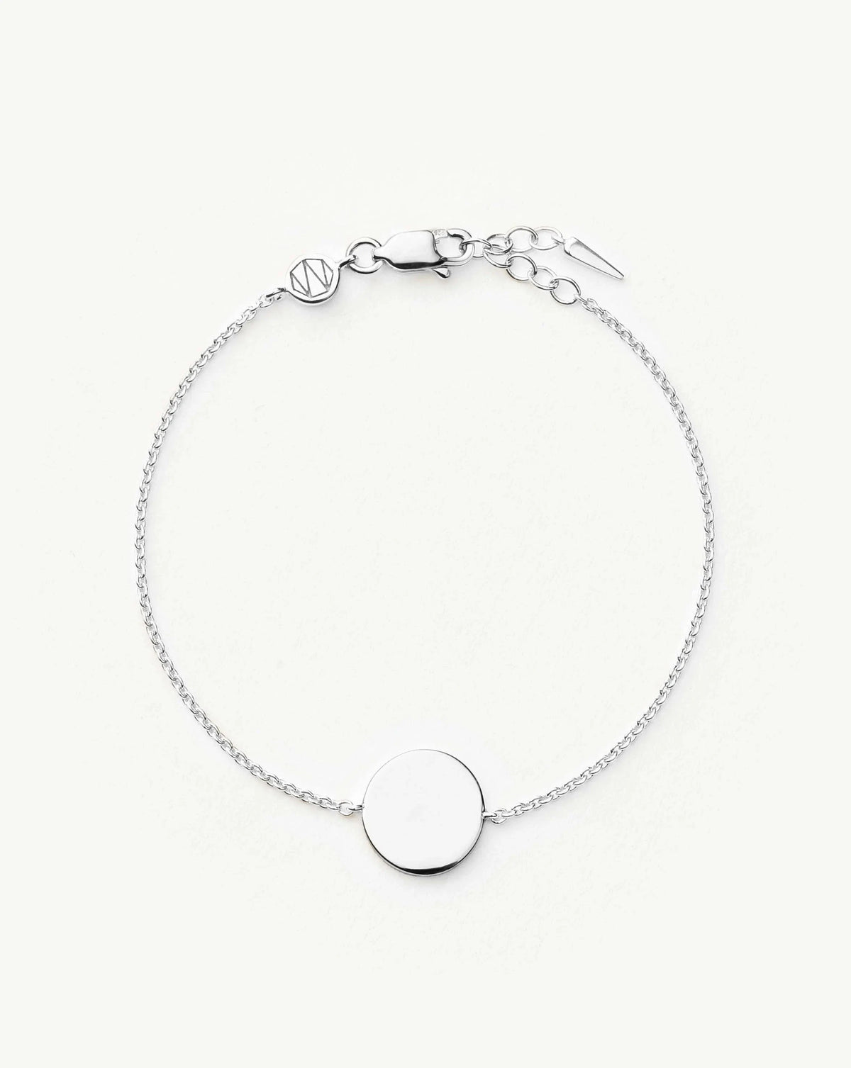 Engravable Round Bracelet Bracelets Missoma 