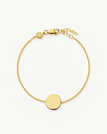 Engravable Round Bracelet Bracelets Missoma 