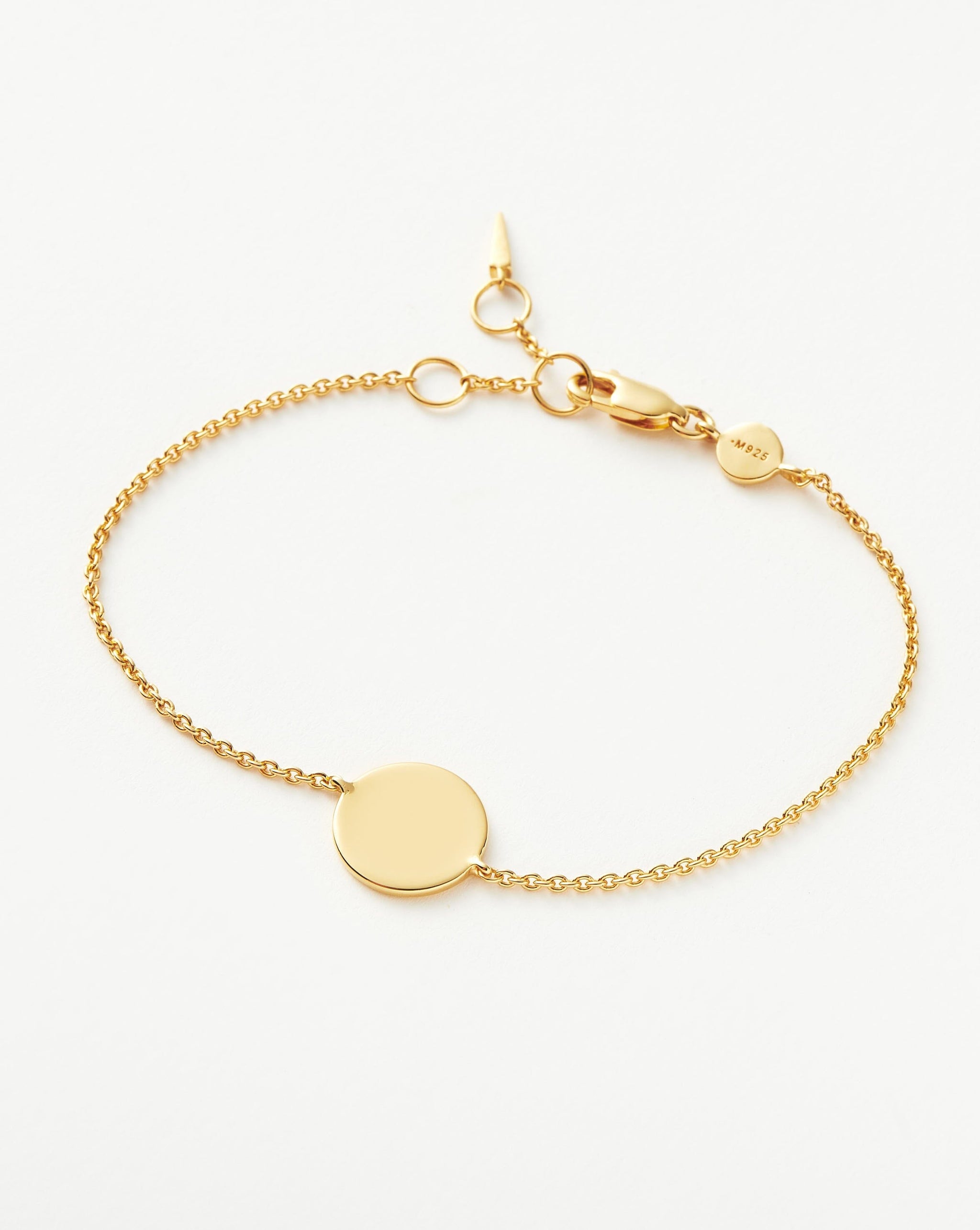 Engravable Round Bracelet Bracelets Missoma 
