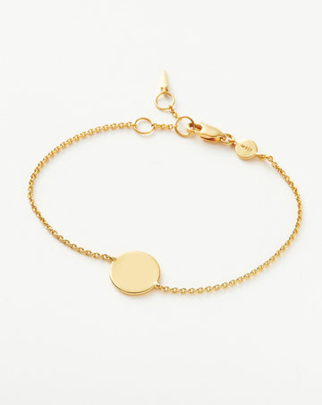 Engravable Round Bracelet Bracelets Missoma 