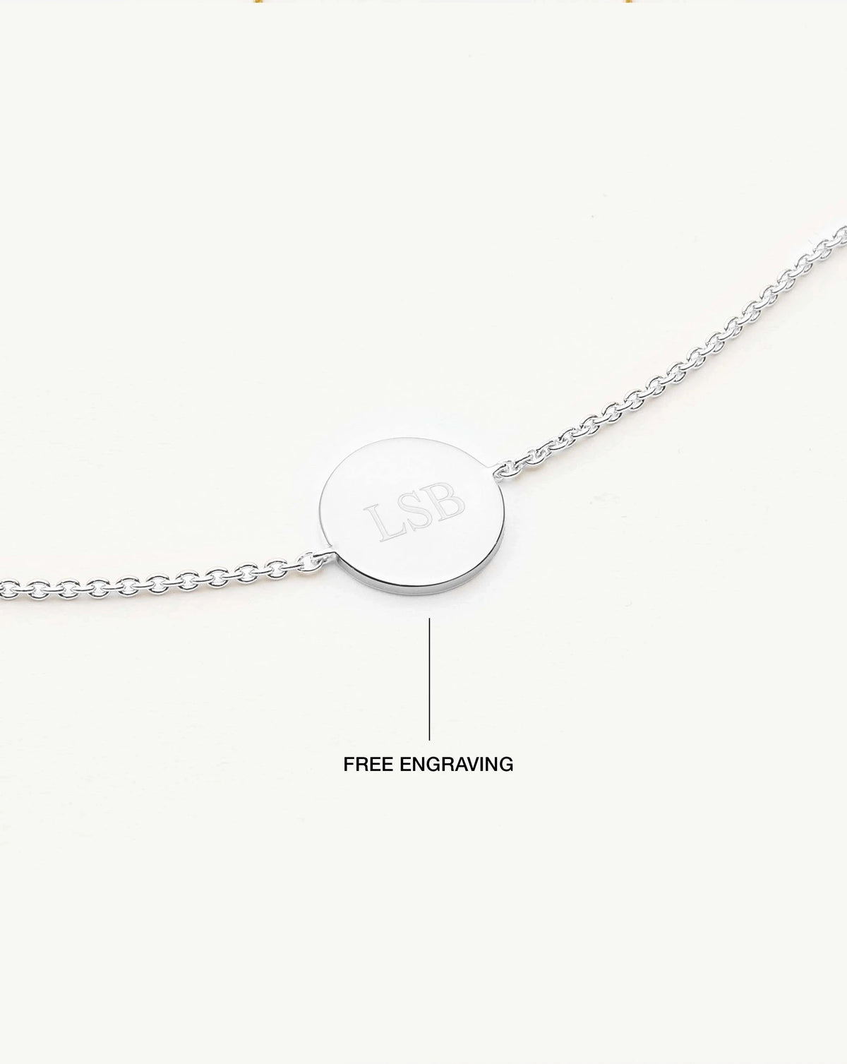 Engravable Round Bracelet Bracelets Missoma 