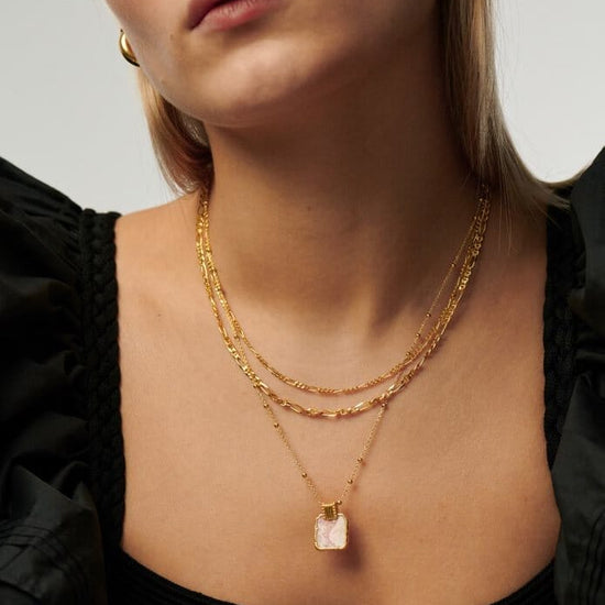 Filia Double Chain Necklace | 18ct Gold Vermeil Necklaces Missoma 