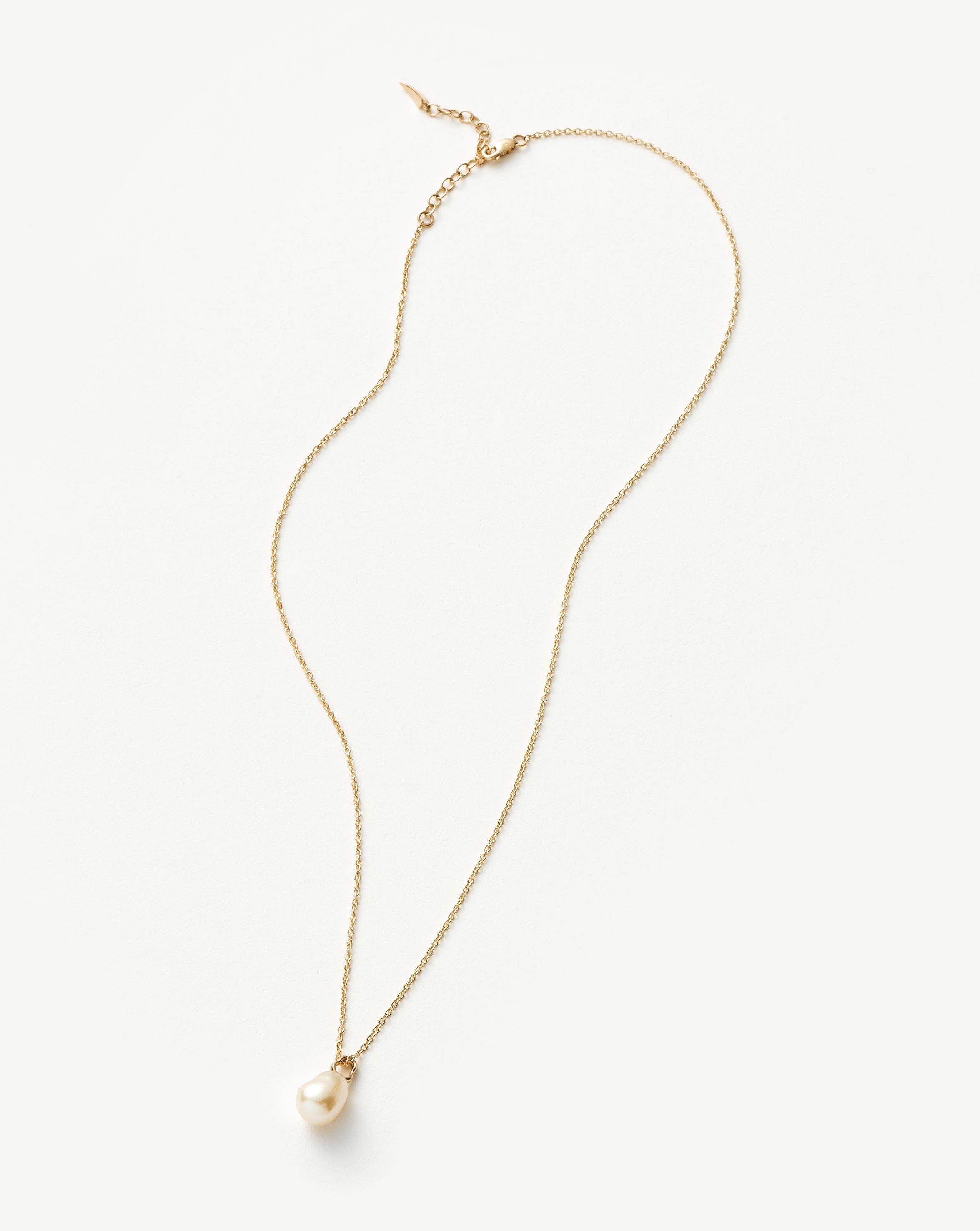 Fine Baroque Pearl Organic Pendant Necklace Necklaces Missoma 