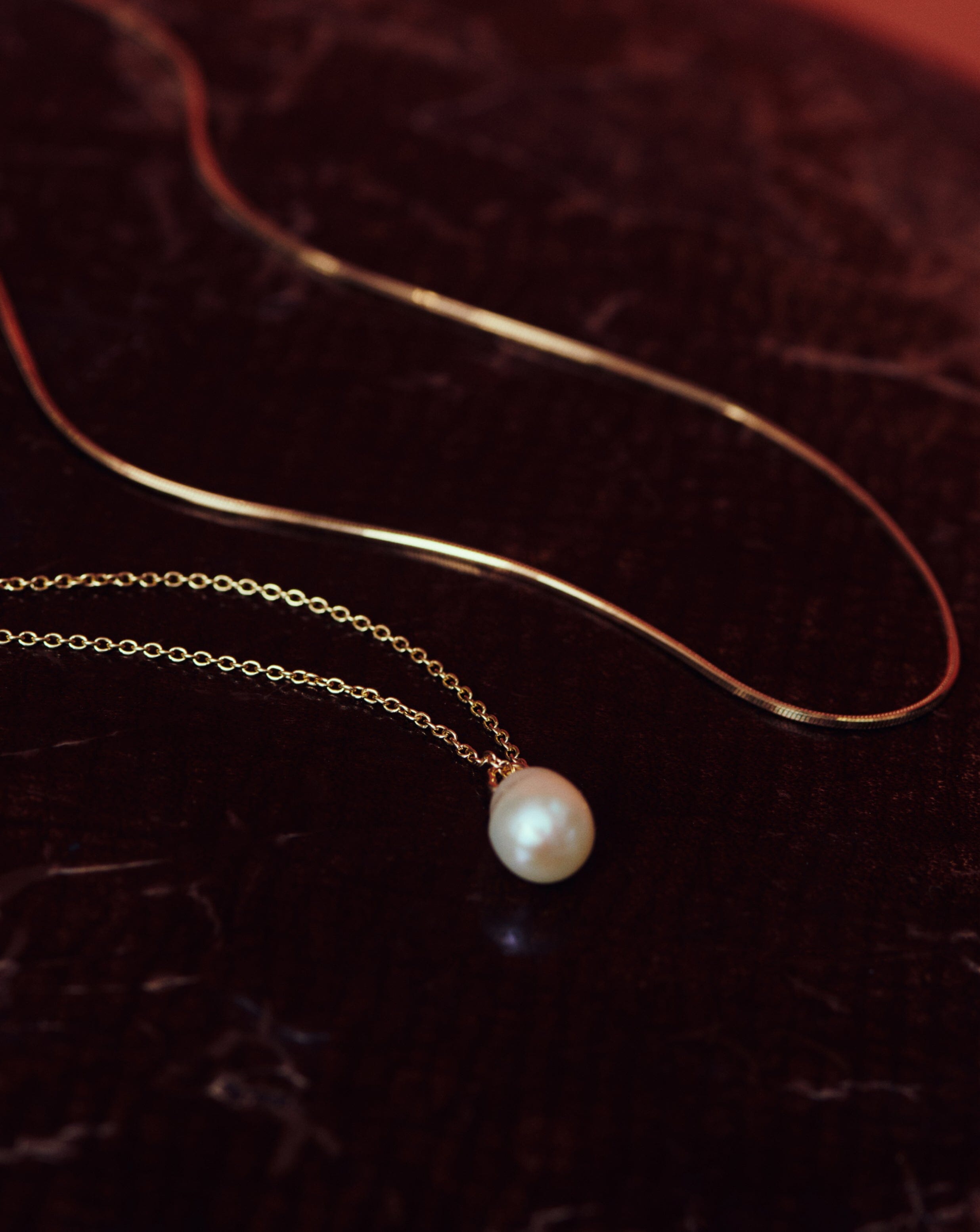 Fine Baroque Pearl Organic Pendant Necklace Necklaces Missoma 