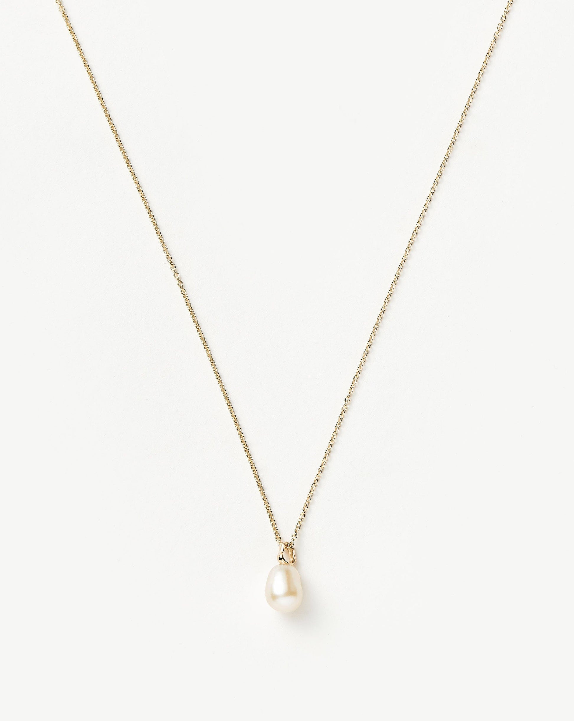 Fine Baroque Pearl Organic Pendant Necklace Necklaces Missoma 