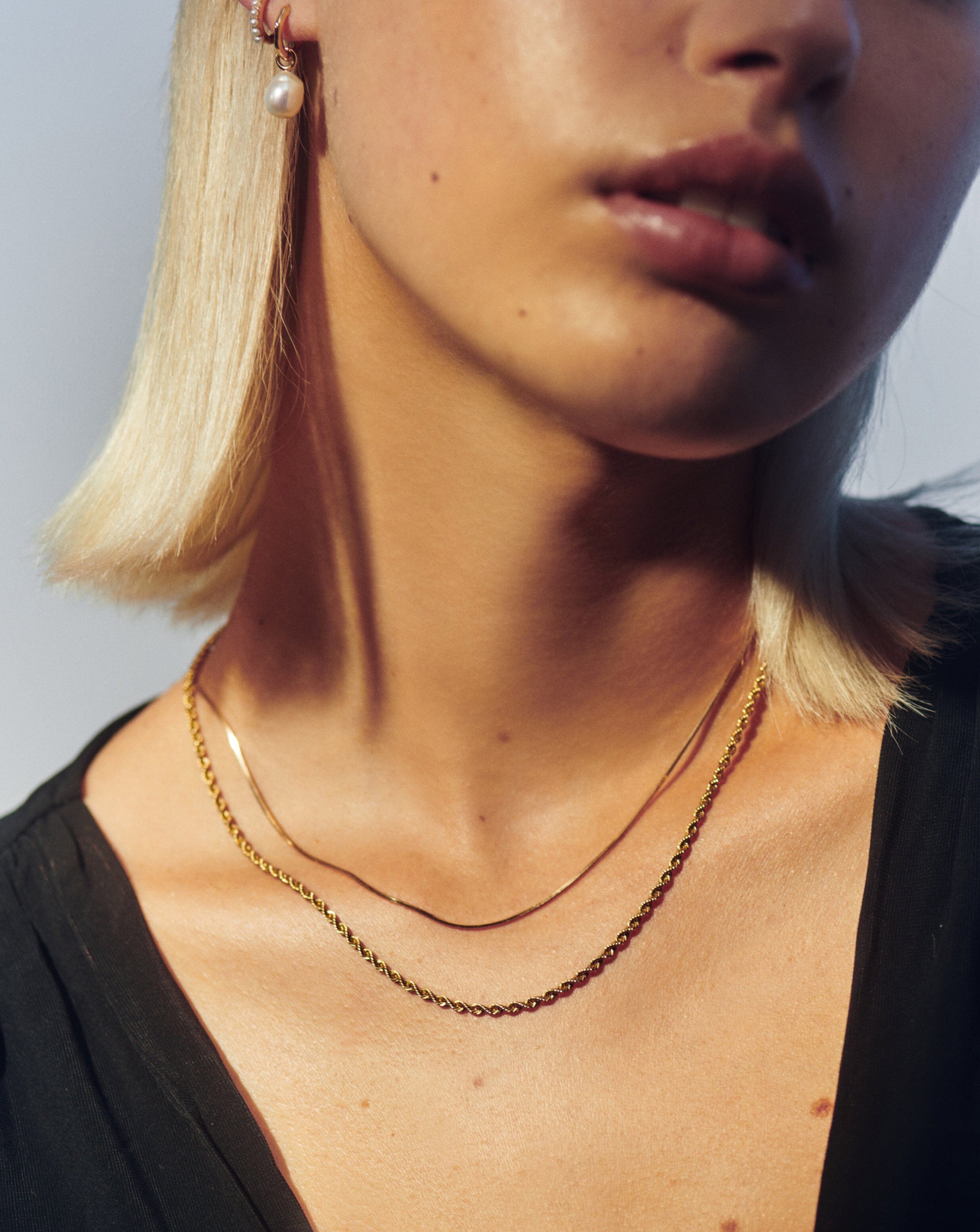 Fine Classic Rope Chain Necklace Necklaces Missoma 