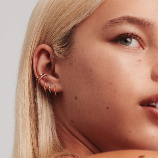 Fine Classic Small Hoop Earrings Earrings Missoma 