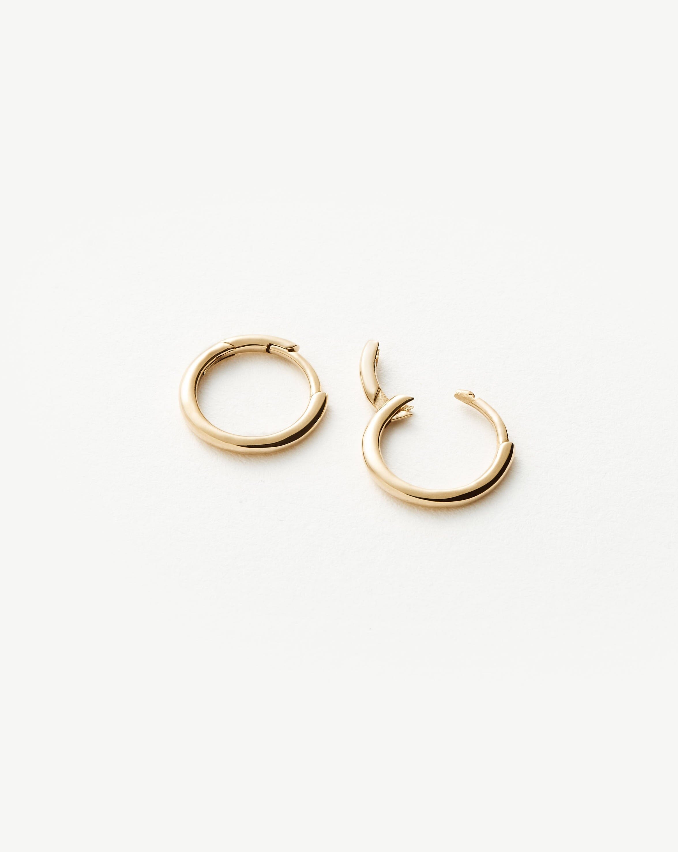 Fine Classic Small Hoop Earrings Earrings Missoma 