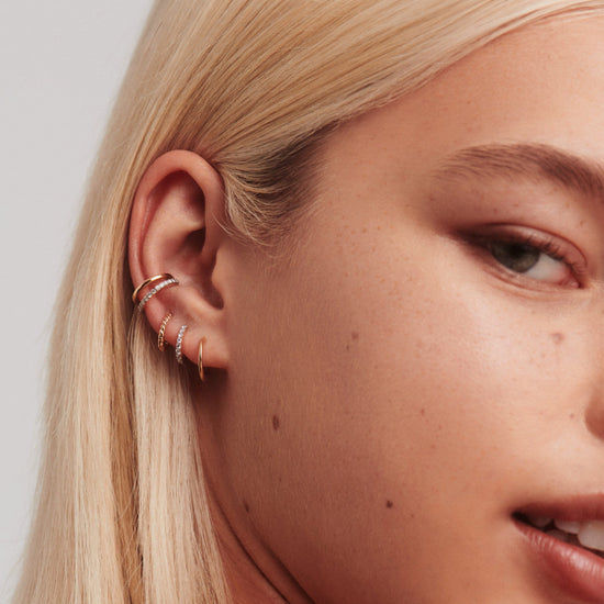 Fine Classic Small Hoop Earrings Earrings Missoma 