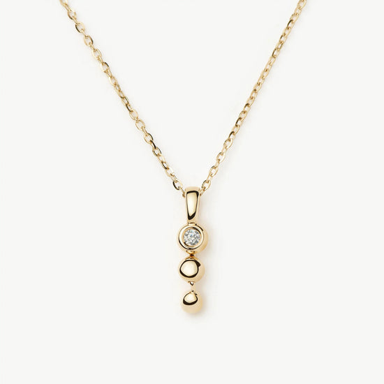 Fine Diamond Trio Necklace | 14ct Yellow Gold Necklaces Missoma 