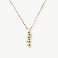 Fine Diamond Trio Necklace | 14ct Yellow Gold Necklaces Missoma 
