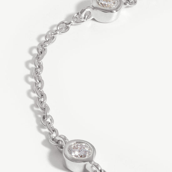 Fine Floating Diamond Bracelet Bracelets Missoma 