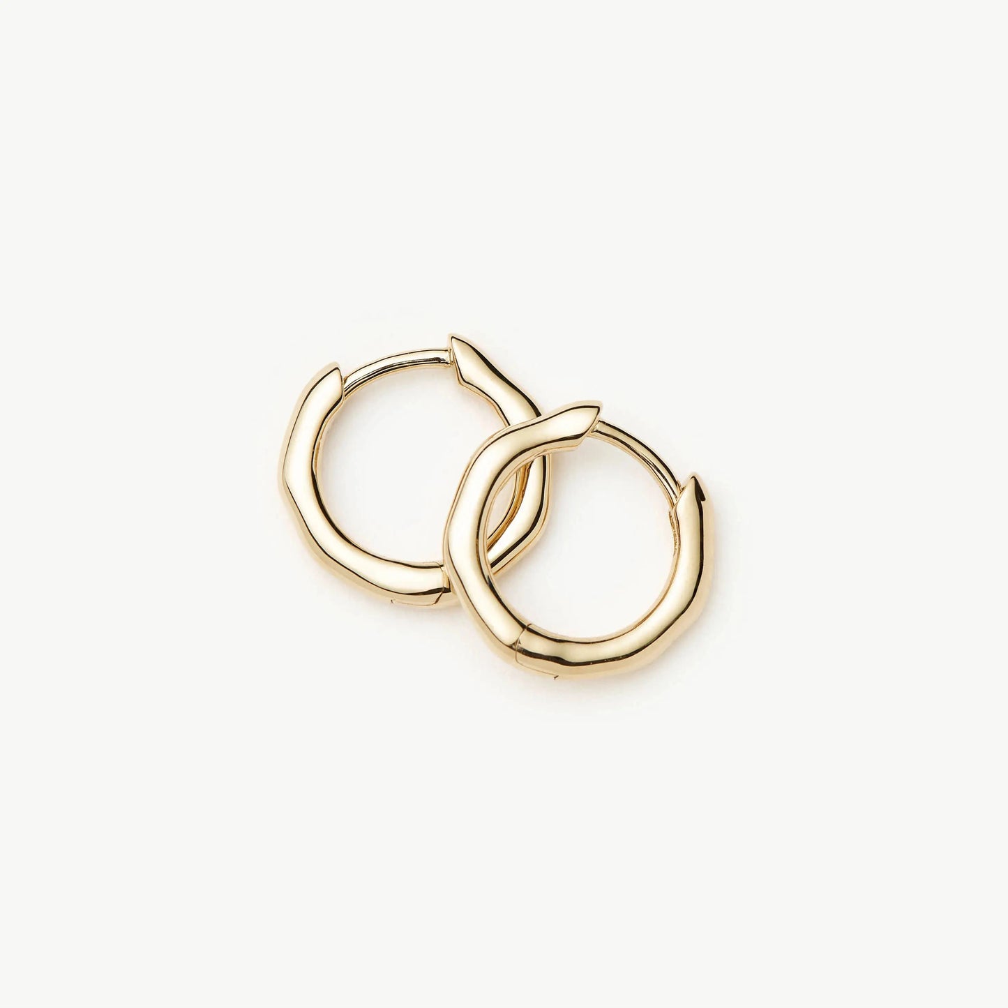Fine Huggies | 14ct Yellow Gold Earrings Missoma 