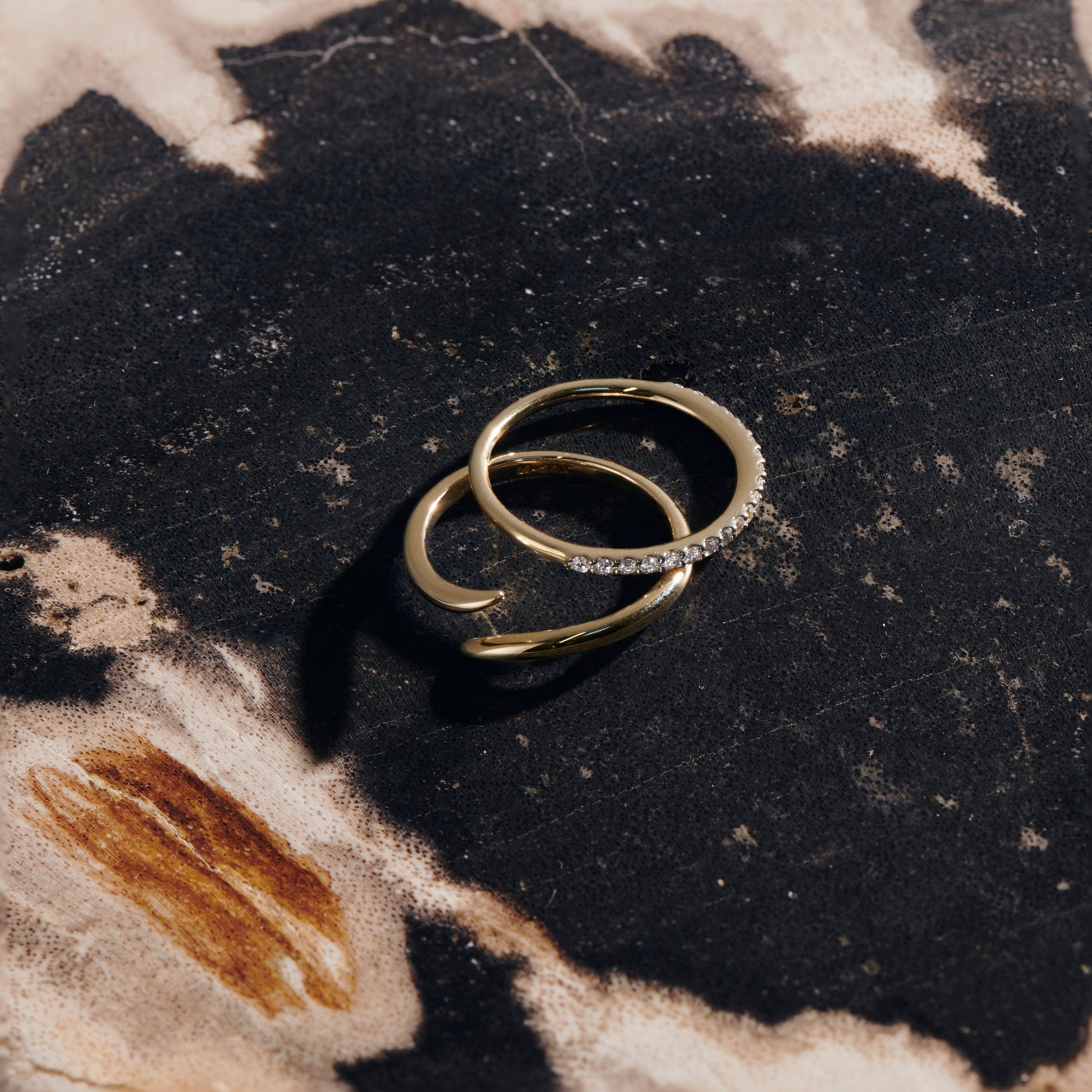 Fine Open Claw Ring | 14ct Solid Gold Rings Missoma 