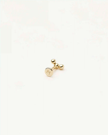 Fine Trio Piercing Stud Earring | 14ct Yellow Gold Earrings Missoma 