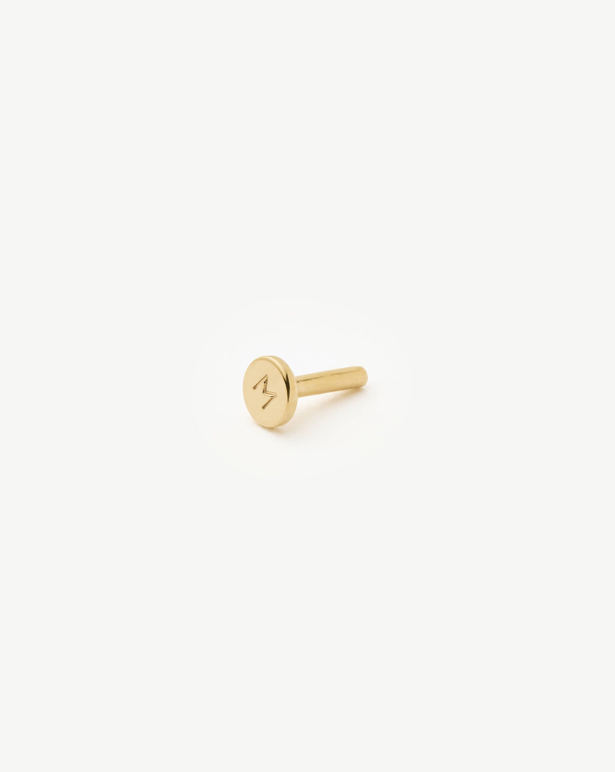 Fine Trio Piercing Stud Earring | 14ct Yellow Gold Earrings Missoma 