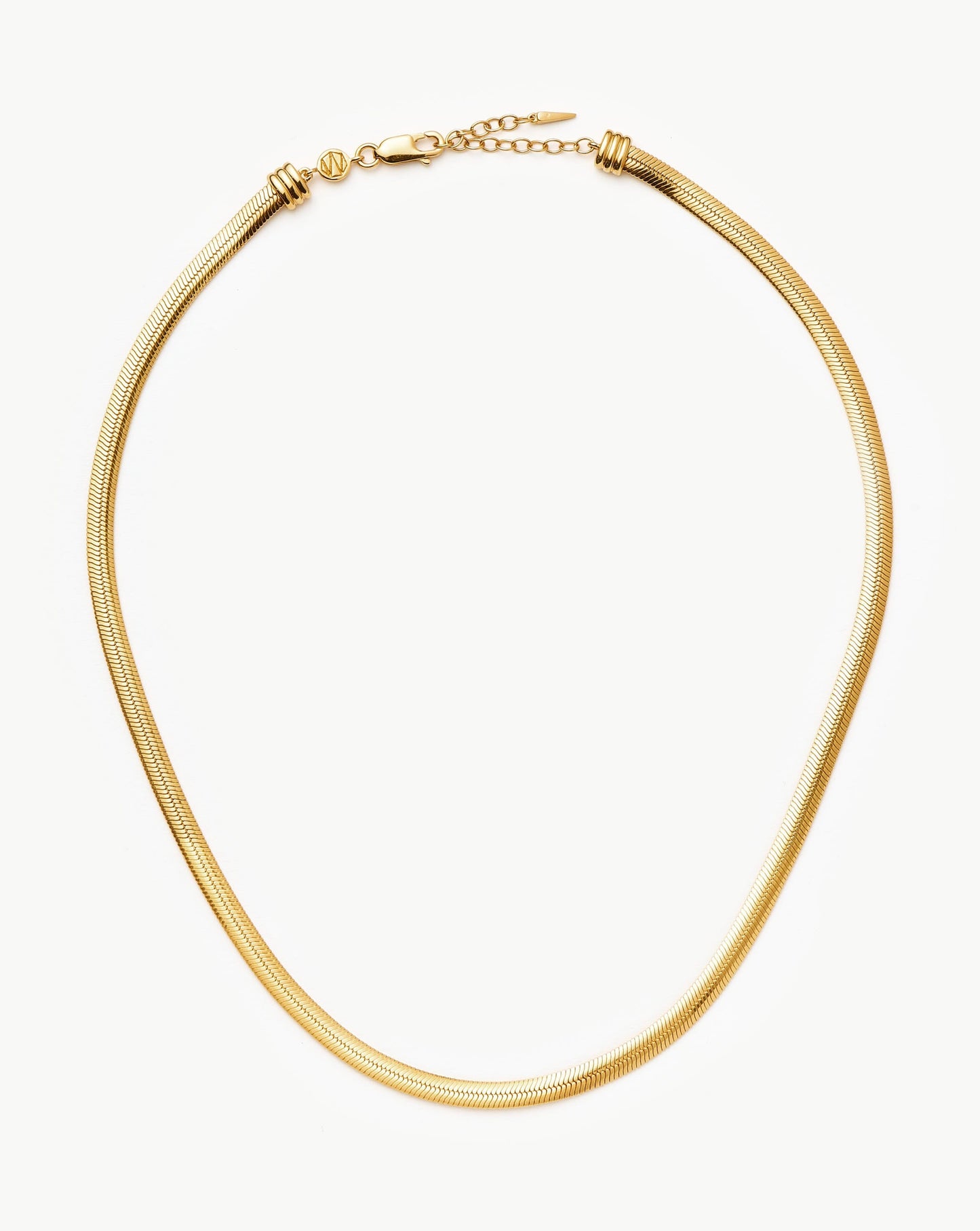 Flat Snake Chain Necklace Necklaces Missoma 