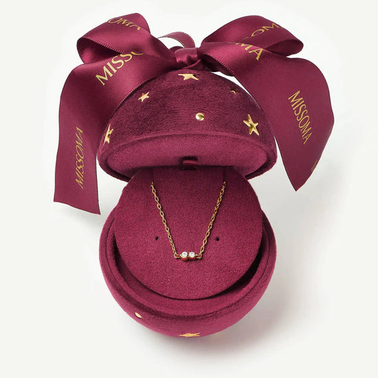 Gold Bracelet Jewellery Bauble | 18ct Gold Plated Advent Calendar Missoma 