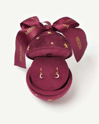 Gold Earrings Jewellery Bauble | 18ct Gold Plated Advent Calendar Missoma 