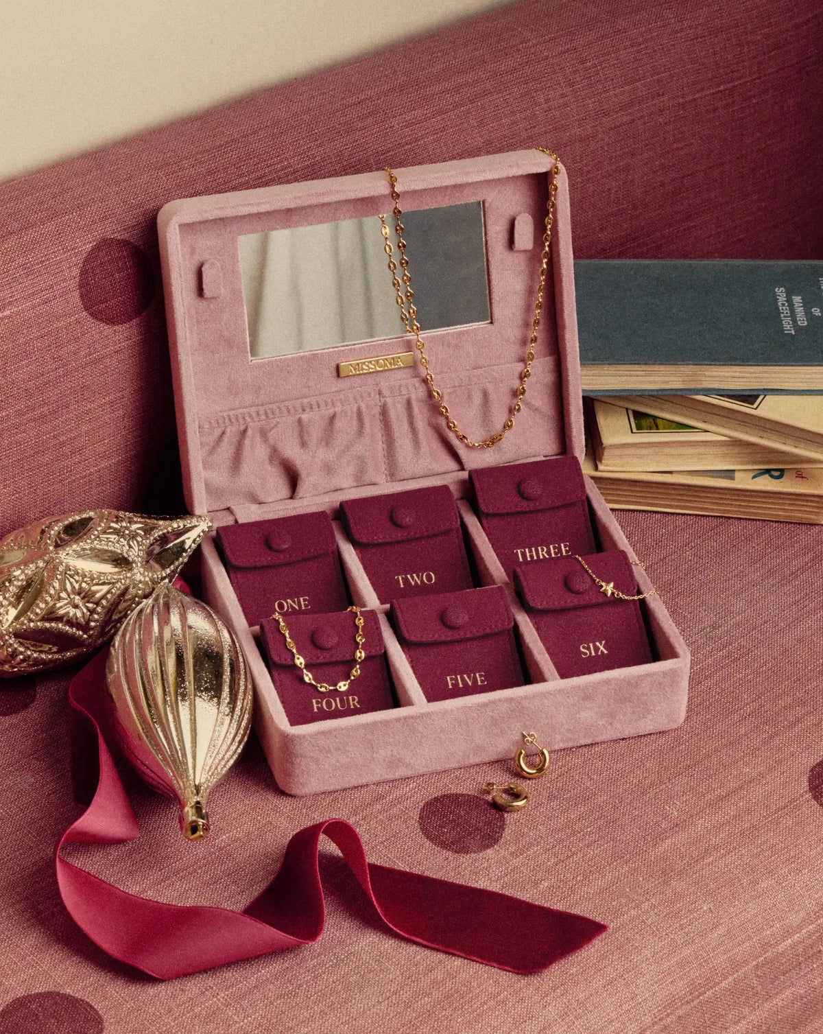 Gold Jewellery Advent Calendar | 18ct Gold Plated Advent Calendar Missoma 